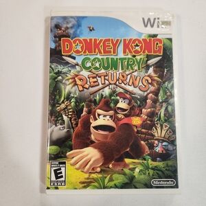 Nintendo Wii Donkey Kong Country Returns